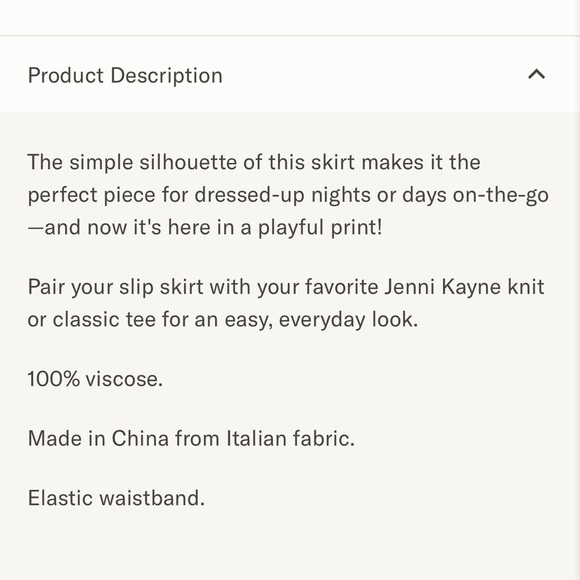 Jenni Kayne Black and Cream Midi Skirt - Picture 6 of 15